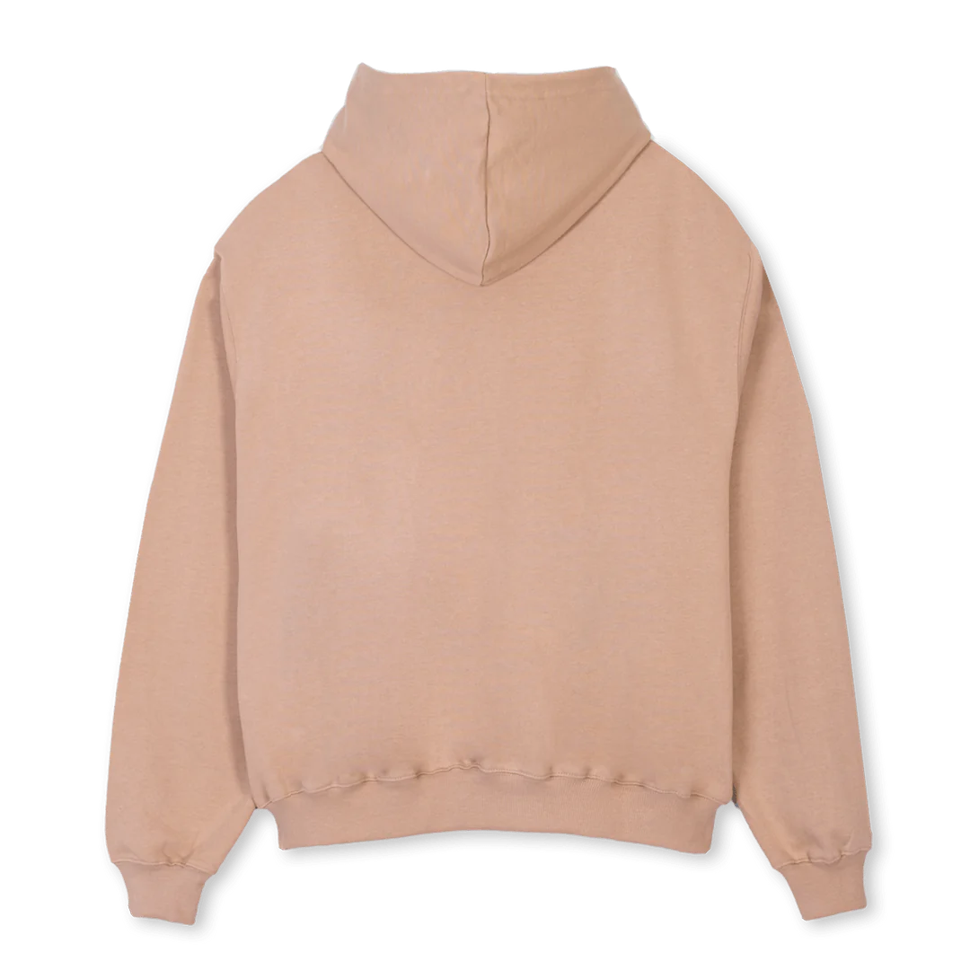 G ngyi Oversized Zipped Hoodie Croissant yxnyvng
