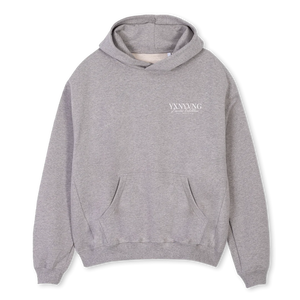 YXNYVNG - Oversized Hoodie - Stone Grey